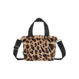LeSportsac Unisex Bags Fur E/W Tote In Leopard Fluffy Fur