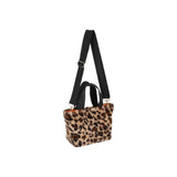 LeSportsac Unisex Bags Fur E/W Tote In Leopard Fluffy Fur