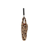 LeSportsac Unisex Bags Fur Shoulder Tote In Leopard Fluffy Fur