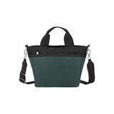 LeSportsac Unisex Bags Small Bucket Tote In Midnight Green/Black