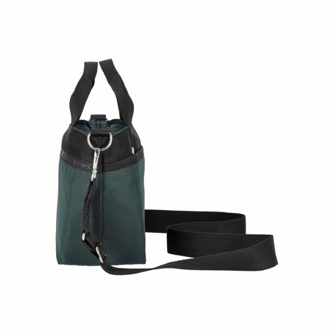 LeSportsac Unisex Bags Small Bucket Tote In Midnight Green/Black
