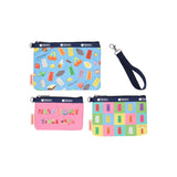 LeSportsac Aksesoris Unisex Wristlet Pouch Set In Haribo Nyc Wristlet