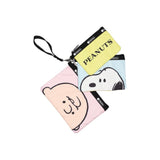 LeSportsac Unisex Pouch Wristlet Pouch Set In Peanuts Pals Wristlet
