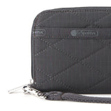 Tech Wallet Wristlet In Thunder Cross Deboss