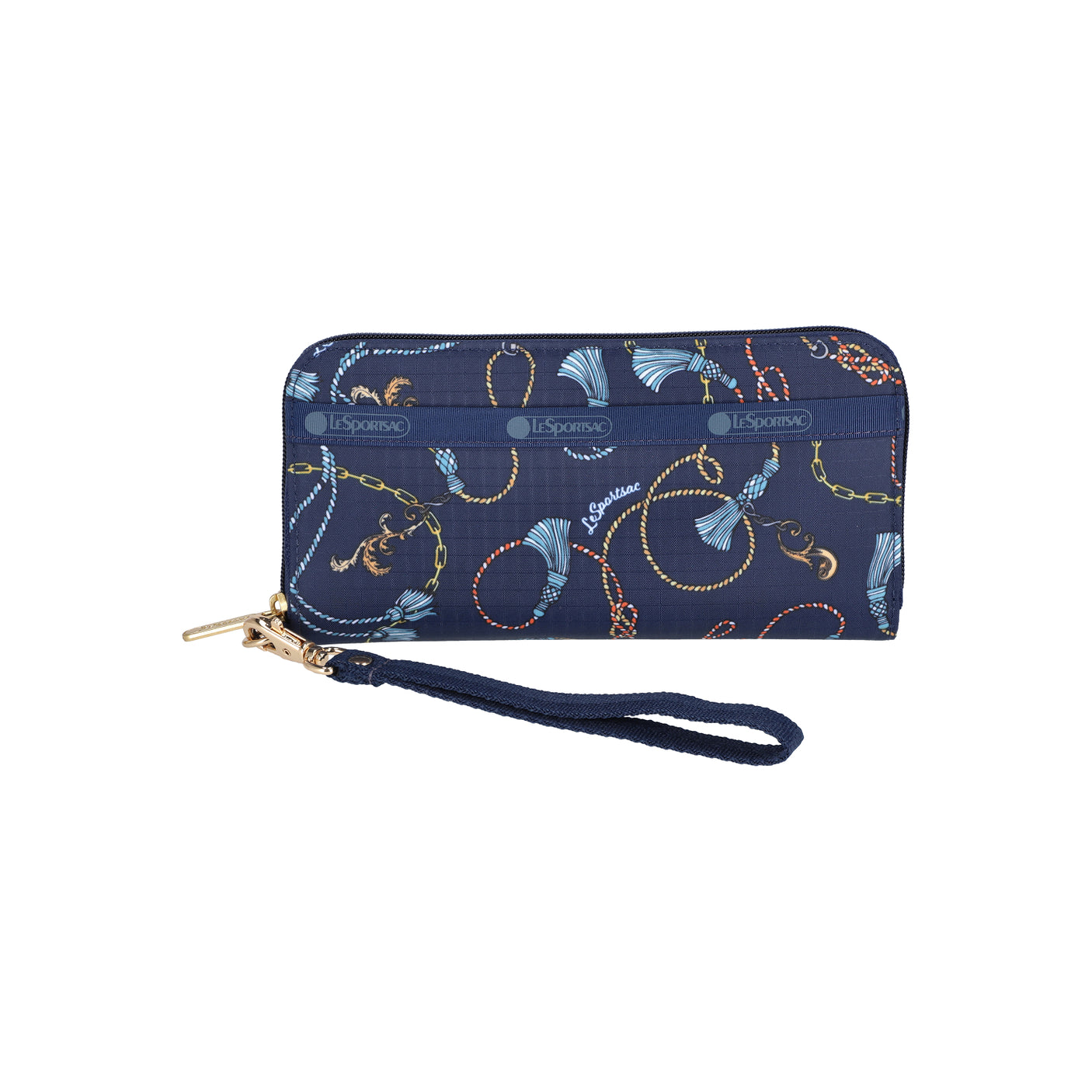 LeSportsac Aksesoris Unisex Tech Wallet Wristlet In Navy Status Chain