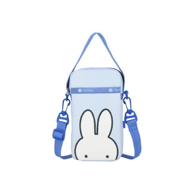 LeSportsac Unisex Bags Mini Phone Crossbody In Miffy Sky Blue Xbody