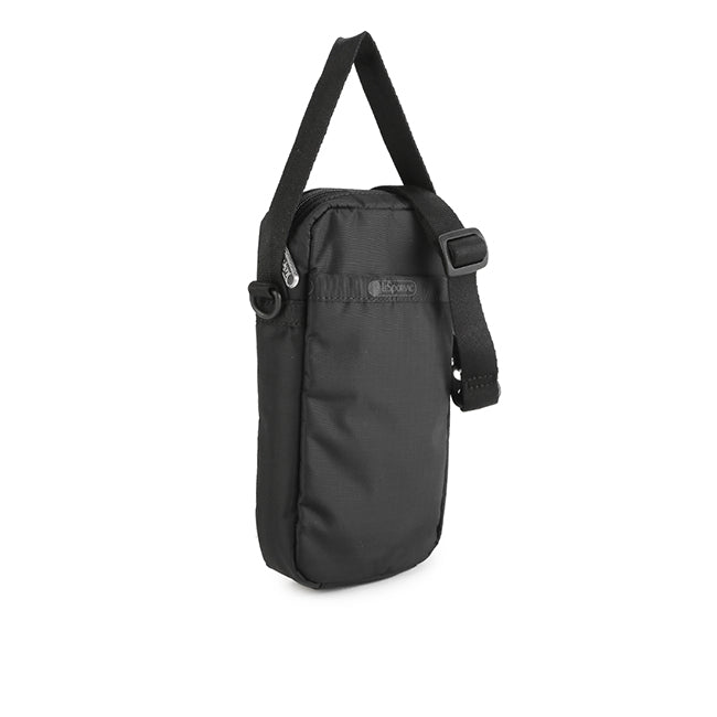 LeSportsac Tas Mini Bag Unisex Mini Phone Crossbody In Recycled Black