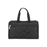 Deluxe Mini Duffel In Herringbone Jacquard