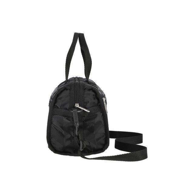 Deluxe Mini Duffel In Herringbone Jacquard