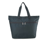 Carlin Zip Top Tote Bag In Midnight Green