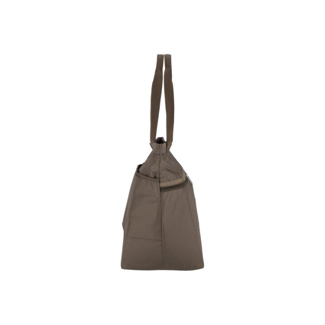 LeSportsac Unisex Carlin Zip Top Tote Bag In Dark Chocolate