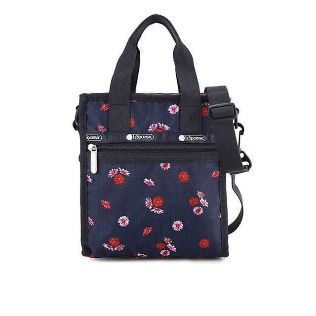 Mini N/S Tote In Denim Daisy