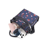 Mini N/S Tote In Denim Daisy