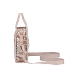 LeSportsac Unisex Bags Mini N/S Tote In Rose Gold Shine