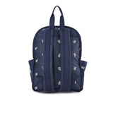 Route Sm Backpack In Navy Bandana Emb