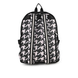 LeSportsac Tas Unisex Route Backpack In Blk/ Beige Houndstooth