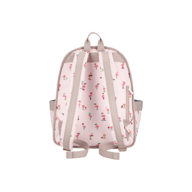 LeSportsac Unisex Bags Route Backpack In Flamingo Party