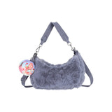 LeSportsac Unisex Sm Conv Hobo In Care Bears Fuzzy Gray