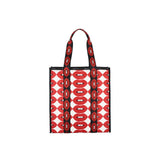 Lg Web Book Tote In Ll Lips Book Tote