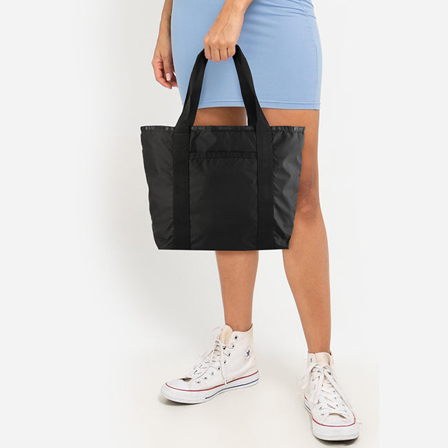 LeSportsac Tas Tote Bag Unisex Everyday Zip Tote In Recycled Black