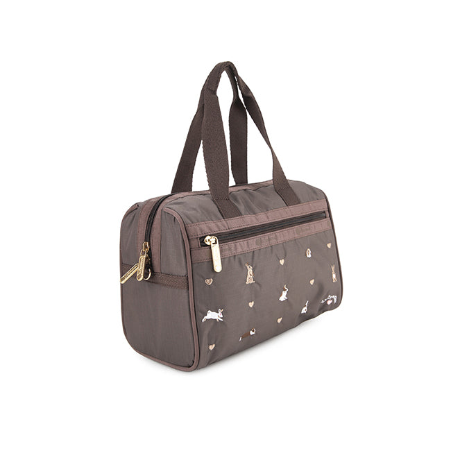 LeSportsac Unisex Everyday Sm Satchel In Bunny Embroidery