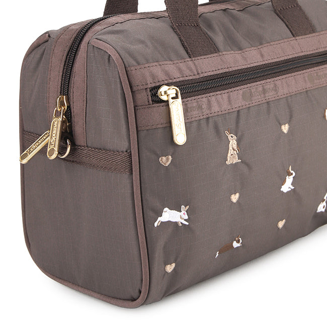 LeSportsac Unisex Everyday Sm Satchel In Bunny Embroidery