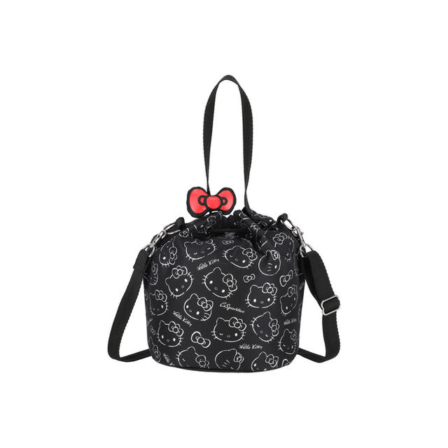 LeSportsac Tas Wanita Cross Body Drawstring Bucket Bag In I Am A Star