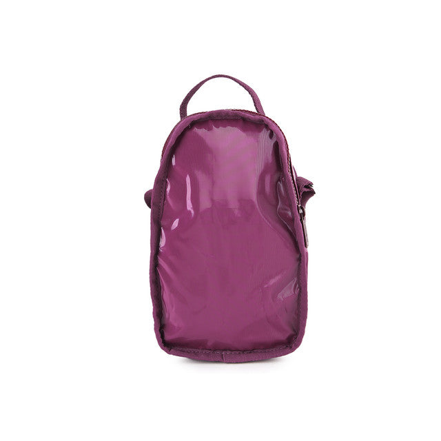 Micro Shoulder Bag In Purple Berry Shine