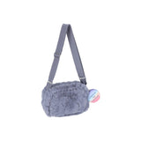 LeSportsac Unisex Puffy Cube Crossbody In Care Bears Fuzzy Gray