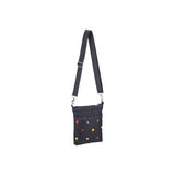 LeSportsac Tas Unisex 3 Zip Crossbody In Mixed Fruit Embroidery