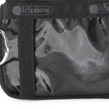 Key Card Holder In Black Shine