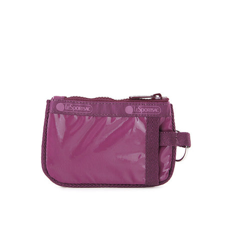 Key Card Holder In Purple Berry Shine