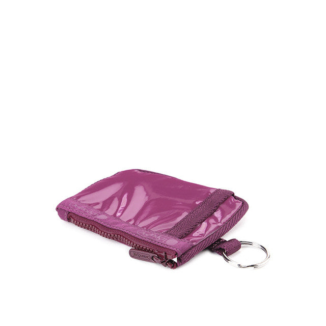 Key Card Holder In Purple Berry Shine