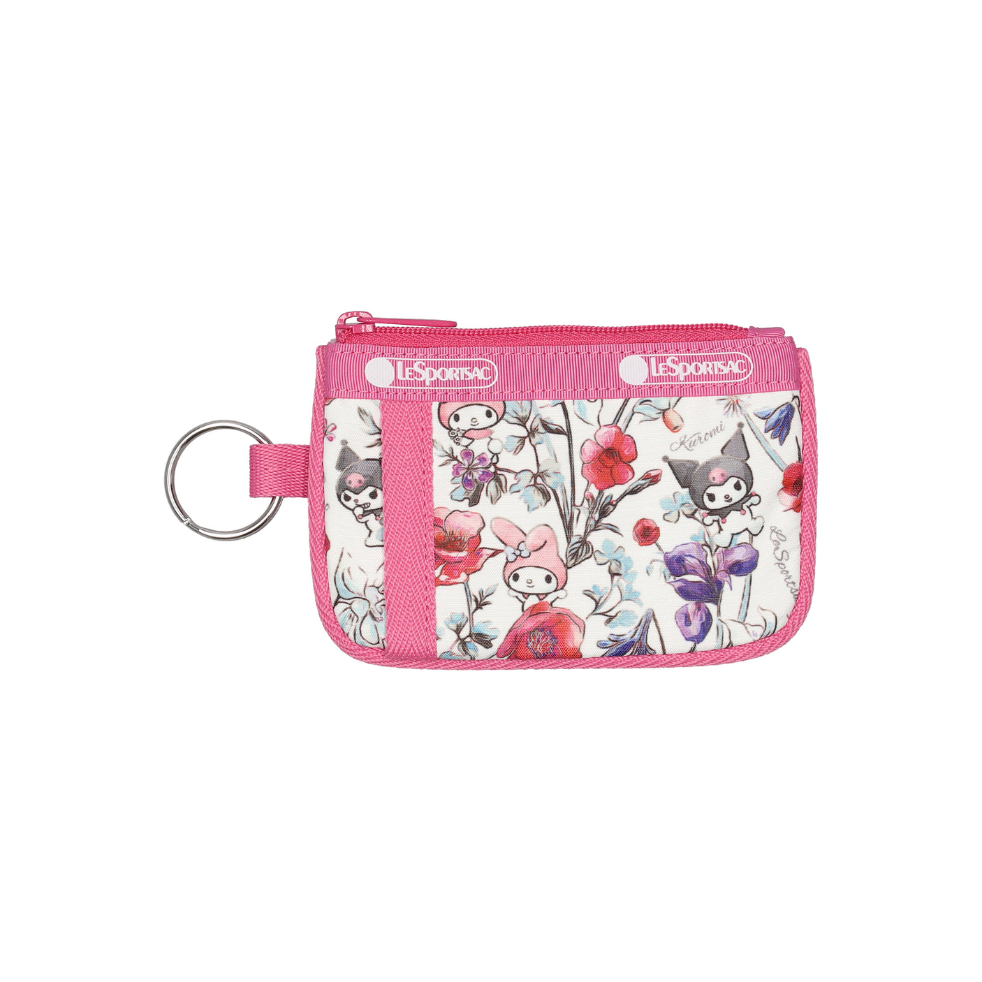 LeSportsac Aksesoris Unisex Key Card Holder In My Melody Kuromi Pink