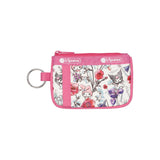 LeSportsac Aksesoris Unisex Key Card Holder In My Melody Kuromi Pink
