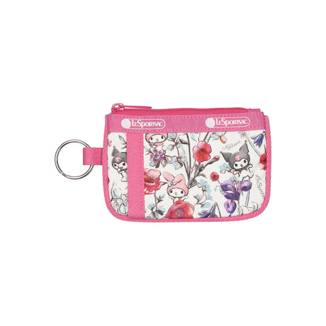 LeSportsac Aksesoris Unisex Key Card Holder In My Melody Kuromi Pink