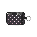 LeSportsac Aksesoris Unisex Key Card Holder In Pink Geo Dot