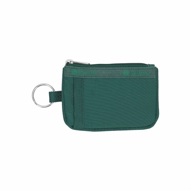 LeSportsac Unisex Wallet Key Card Holder In Eden Green