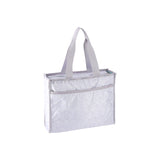 LeSportsac Unisex E/W Book Tote In Monogram Jacq Lavender