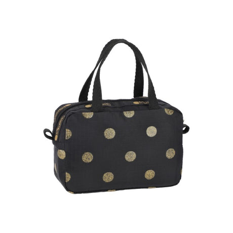 LeSportsac Unisex Micro Bag In Gold Glitter Dots