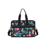 Deluxe Med Weekender In Wild Flower Watercolor