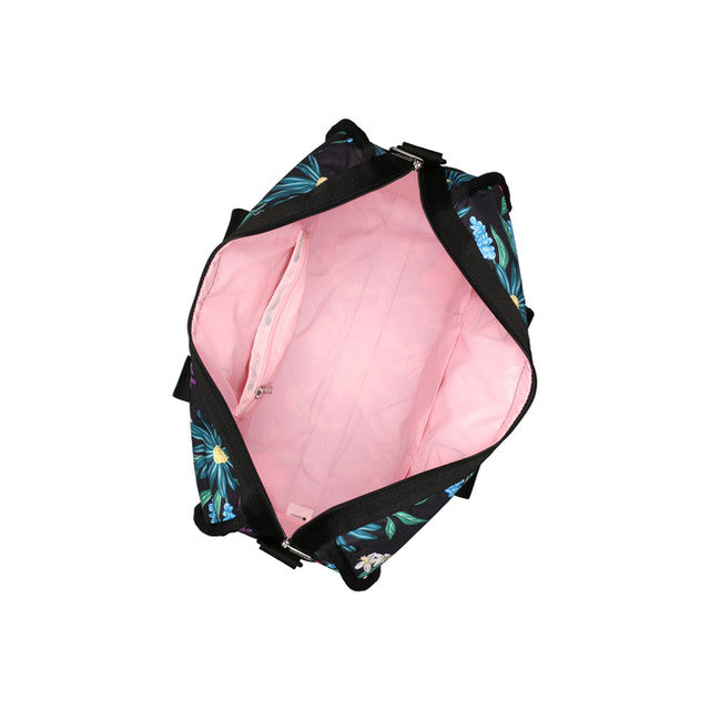 Deluxe Med Weekender In Wild Flower Watercolor