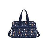 LeSportsac Unisex Bags Deluxe Med Weekender In Tropical Meow Cat