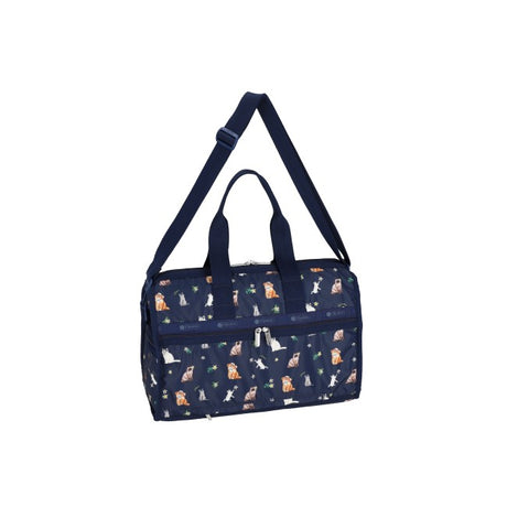 LeSportsac Unisex Bags Deluxe Med Weekender In Tropical Meow Cat