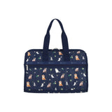LeSportsac Unisex Bags Deluxe Med Weekender In Tropical Meow Cat