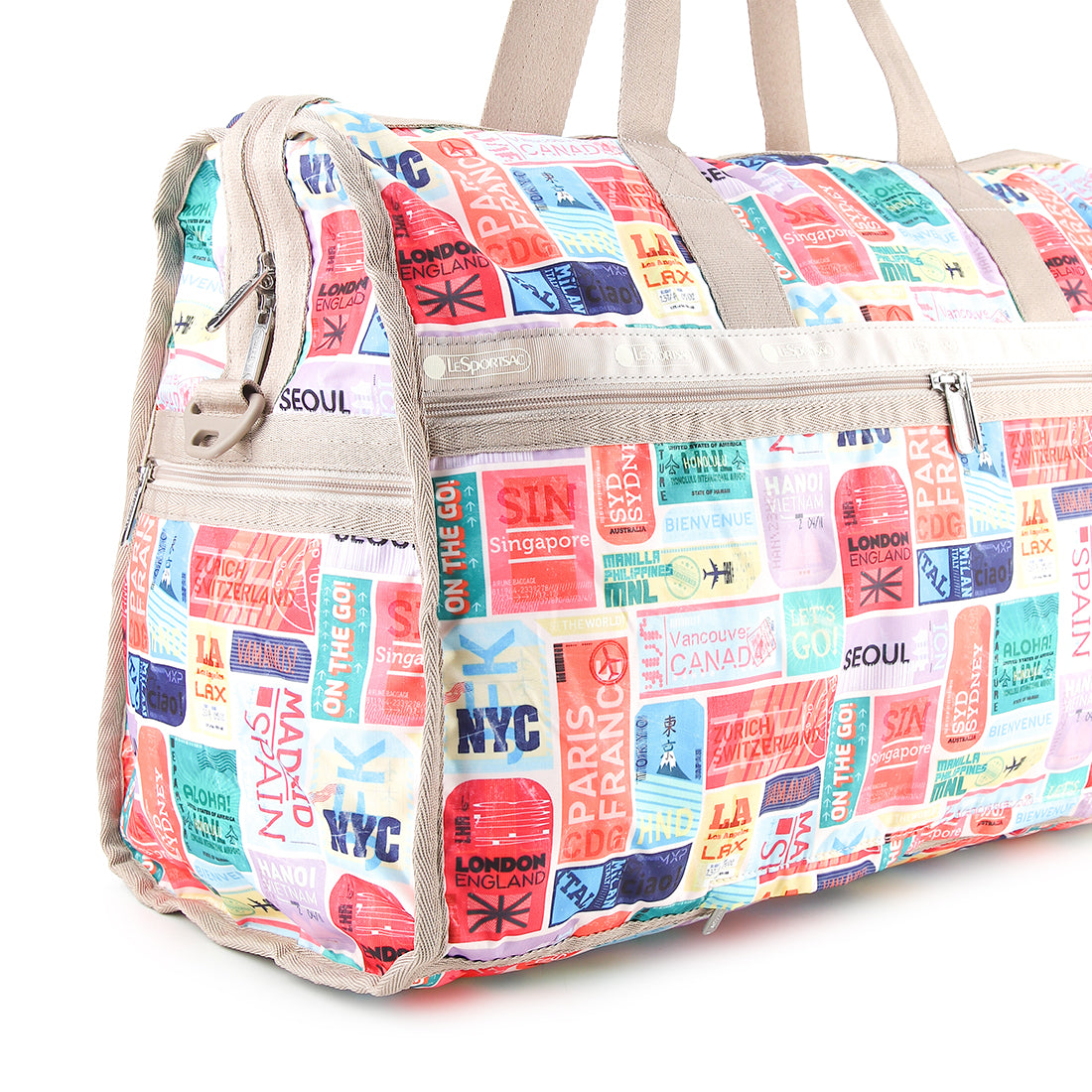 Deluxe Lg Weekender In Travel Tags