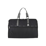 LeSportsac Unisex Deluxe Lg Weekender In Logo Jacquard Black