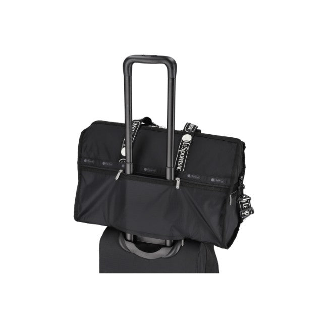 LeSportsac Unisex Deluxe Lg Weekender In Logo Jacquard Black