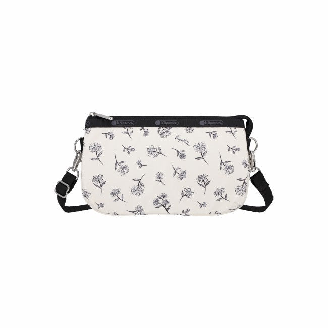 LeSportsac Unisex Bags Med Koko Crossbody In Ink Sketched Floral Ivory