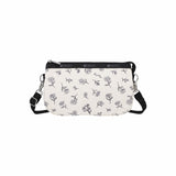 LeSportsac Unisex Bags Med Koko Crossbody In Ink Sketched Floral Ivory